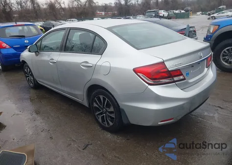 2014 Honda Civic Ex from USA, damaged, VIN 19XFB2F84EE233892